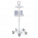 Base rodable de lujo con gestión de cables y accesorios Connex Spot CSM opc. 2