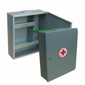 Botiquín de lámina, grande (5 piezas)