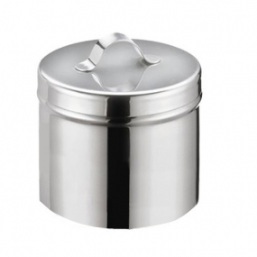 Recipiente con tapa para agujas o ungüento 76 x 63 mm, paquete con 5 piezas