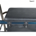 Andadera Rollator de aluminio con ruedas 6" color azul