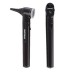 Otoscopio y Oftalmoscopio e-scope con luz Xenon/HL de 2,5 V y fibra óptica, negro en estuche