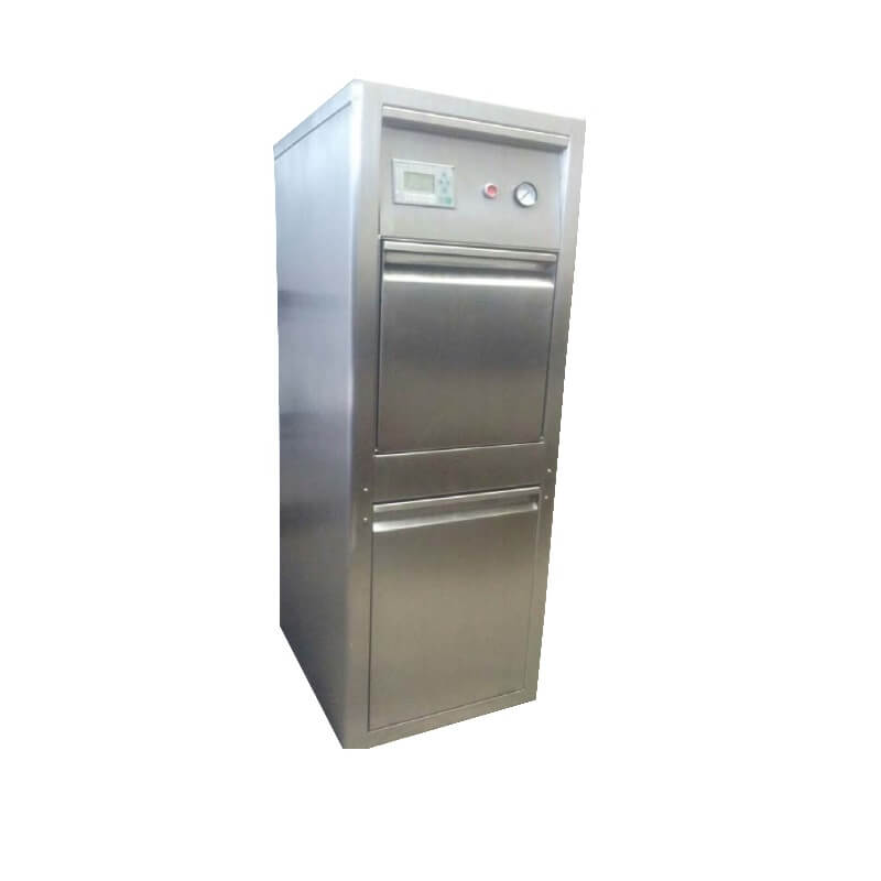 lavador y desinfector de comodos vapor autogenerado con gabinete de acero inoxidable tipo europeo