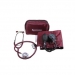 Kit baumanometro aneroide de dos mangueras con estetoscopio duplex, paquete con 20 piezas