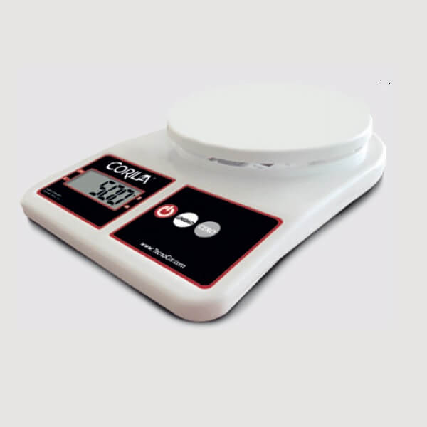 Báscula Digital con plato 5kg/1g, marca TecnoCor, TEO-CPEN-5KP1