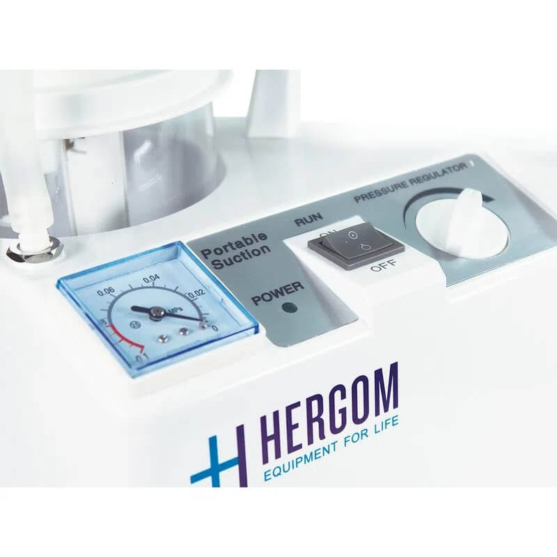 Hergom - Aspirador portátil continuo de 18 litros x min