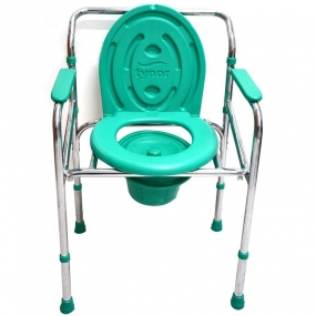 Silla comodo cromada de altura ajustable
