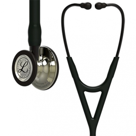 Estetoscopio Littmann cardiology IV black champagne edition 27 pulgadas 6179, 3MR-RI6179