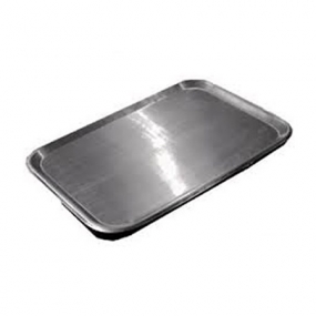 Charola Mayito calibre 24 de acero inoxidable (34 x 24 x 1.5 cm)