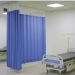 Cortina antibacterial en L de 1.06 mts x 0.85 mts x 1.90 mts