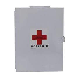 Botiquín de lámina grande "Mediplate III" equipado