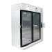 Refrigerador para laboratorio de 50 pies cúbicos, 2 puertas de cristal