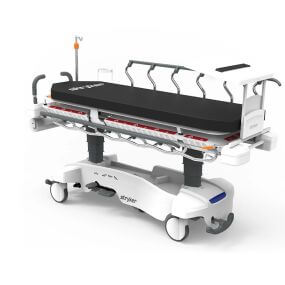 Camilla de transporte para pacientes STX-1 radiotransparente para rayos X