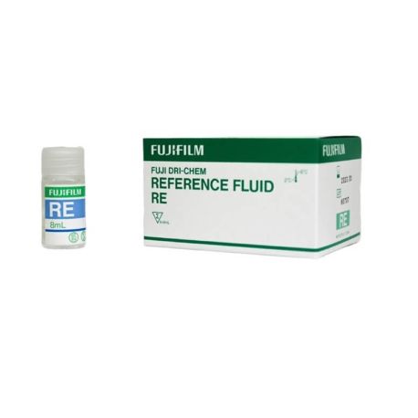 Fuji Dri-Chem fluido de referencia RE (caja con 6 botellas de 8 mL), FUJ-FLUIDO-REFERENCIA-RE