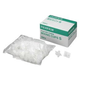 Fuji Dri-Chem copa de mezclado S. Caja con 100 piezas