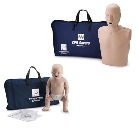 Maniquí RCP Paquete adulto y pediátrico con monitor, PES-PP-IAM-100