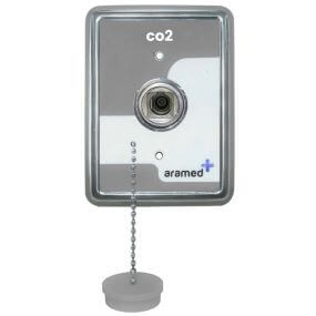 Toma de CO2 Aramed NFPA conexión Aramed / AGA