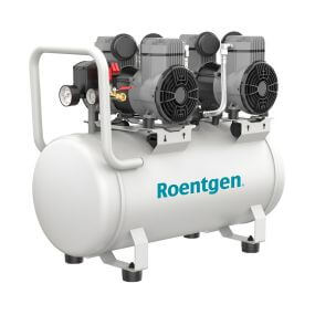 Compresor libre de aceite 2 HP 60 Lt Roentgen RTG-6020