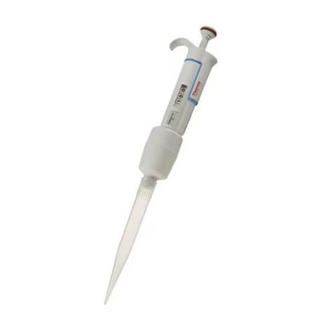 Micropipeta Thermo Scientific Finnpipette F1, volumen variable 1 a 10 mL, rojo, TSU-4641120N