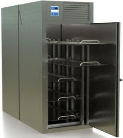 Refrigerador para cadáveres de 5 gavetas