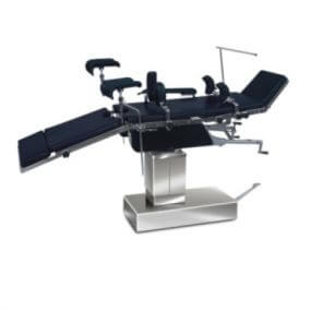 Mesa de cirugía hidráulica de lujo con radiotransparencia Mod. MT300S