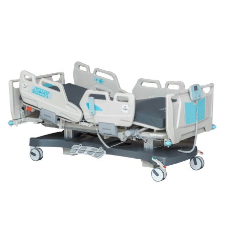 Cama eléctrica para UCI de 8 posiciones con báscula modelo LUA-8688K, TIC-LUA310-8688