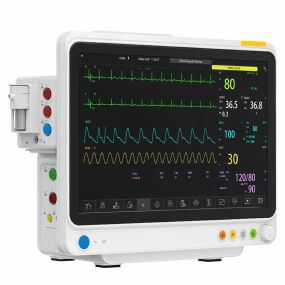 Monitor de paciente de 15.6" modular para UCI con ECG, NIBP, RESP, SpO2, PR, HR y TEMP series 15