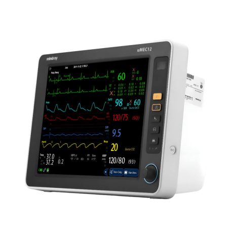 Monitor de signos vitales Mindray uMEC 12 con EtCO2 e IBP, MIN-UMEC12-ETCO2-IBP