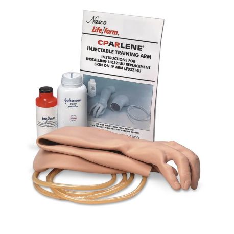 Kit de reemplazo de piel y venas para brazo de entrenamiento de inyecciones compatible con Life/form, NAS-LF03215