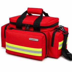 Bolsa ligera para emergencias con compartimentos organizadores y bandas reflectantes EMERGENCY'S