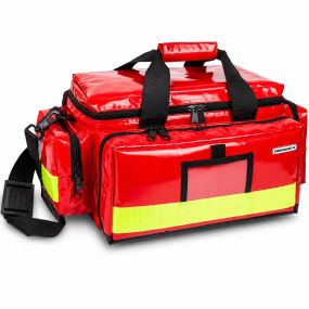 Bolsa de emergencias de mediana capacidad con compartimentos organizadores y material impermeable