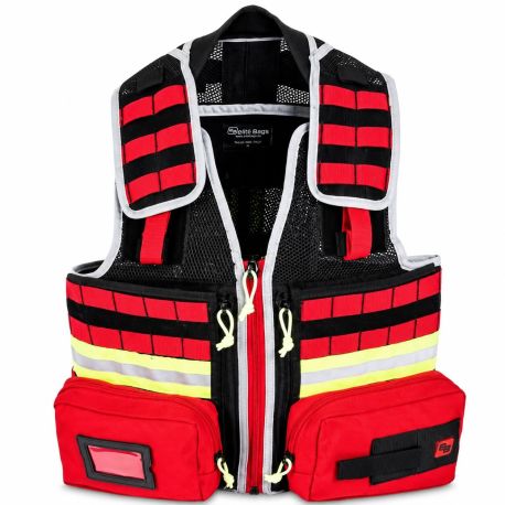 Chaleco para emergencias con sistema MOLLE y compartimentos modulares modelo E-VEST, EB-EB02.050