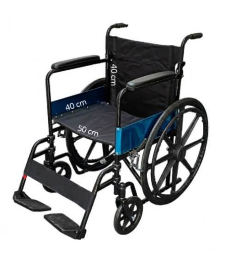 Silla de ruedas C/descansapies giratorios ruega MAG, SPE-SP7200