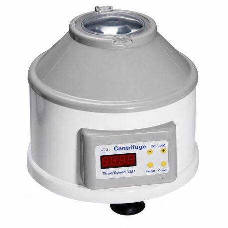 Centrífuga clínica digital para 6 tubos de 15 ml y velocidad de hasta 4,000 rpm, PMR-XC-2000