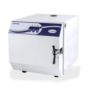 Autoclave LOR-N18L semiautomática de vapor húmedo clase N de 18 litros
