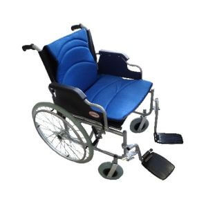 Silla de ruedas extra-suave y extra-grande