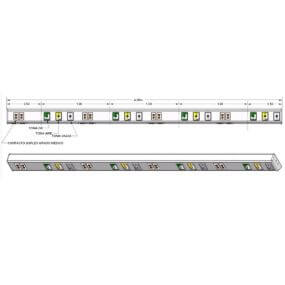 Consola horizontal de 4 metros de 3 vías