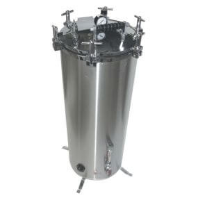 Autoclave vertical manual, capacidad 24 litros. Modelo EV-24