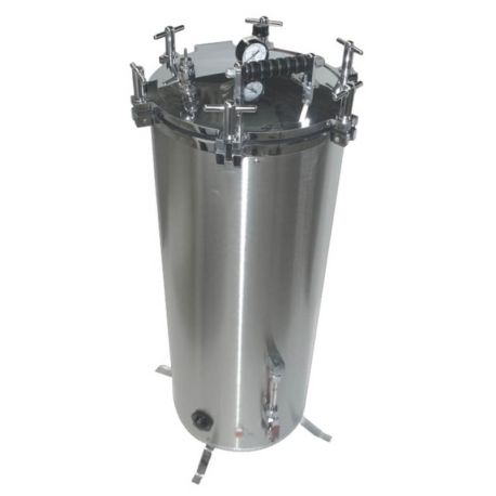 Autoclave vertical manual, capacidad 24 litros. Modelo EV-24, NOT-EV-24
