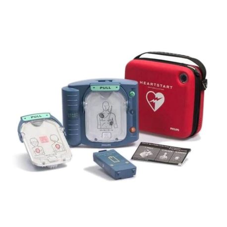 Desfibrilador Philips HeartStart OnSite M5066A con instrucciones de voz y electrodos SMART, PIL-NT-M5066A