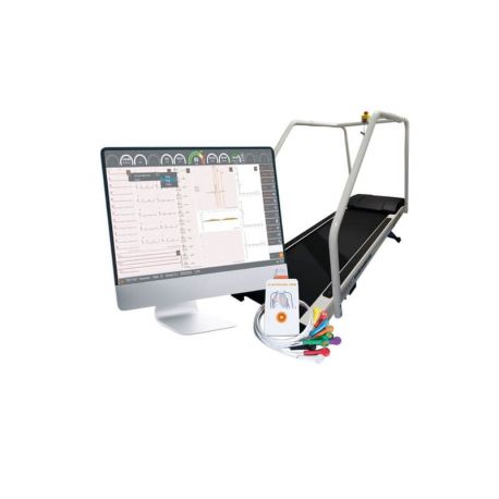 Sistema Cardioline para prueba de esfuerzo con ECG Touch HD12+, Cubestress y banda sin fin, CAD-KSSF00000