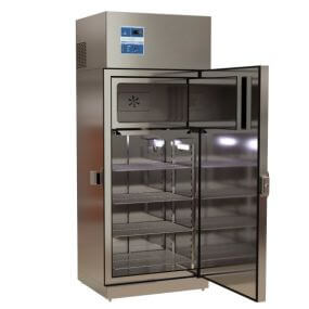 Refrigerador de 10 pies para vacunas con congelador de acero inoxidable y puerta sólida *DISPONIBLE*