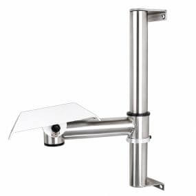 Brazo giratorio para monitor BRMN en acero inoxidable