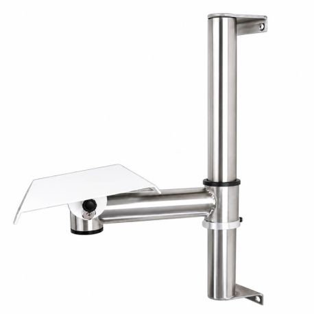 Brazo giratorio para monitor BRMN en acero inoxidable, MOC-BRMN