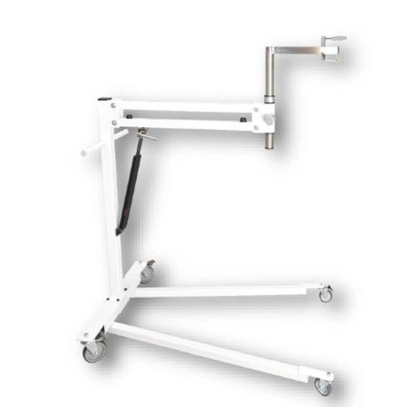 Carro para RX portátil CRRXP con brazo plegable y giro de 270°, MOC-CRRXP