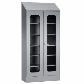 Estante guarda estéril ESGI en acero inoxidable 304 con puertas de cristal