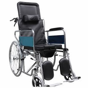 Silla de ruedas reclinable tipo cama