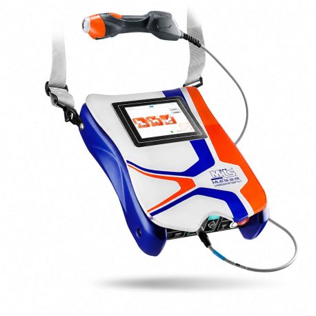Láser veterinario Mphi Vet Orange MLS con potencia pico de 75 W y protocolos predefinidos, AL-MLS-MPHIVET