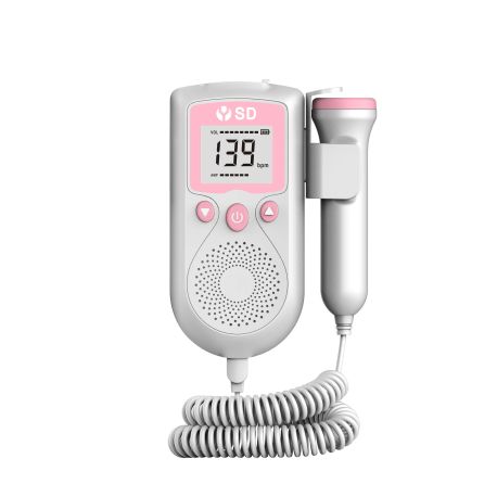 Doppler fetal recargable SD PRO con detección automática de frecuencia cardiaca, SDD-ACU-AD51D