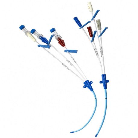 Cateter venoso central de 3 lumenes, de 7fr x 20cm, ARW-CS15703E