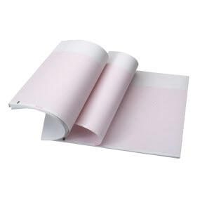 Papel para electrocardiógrafo (CP100 CP150 y CP200) 5 paquetes de 200 hojas